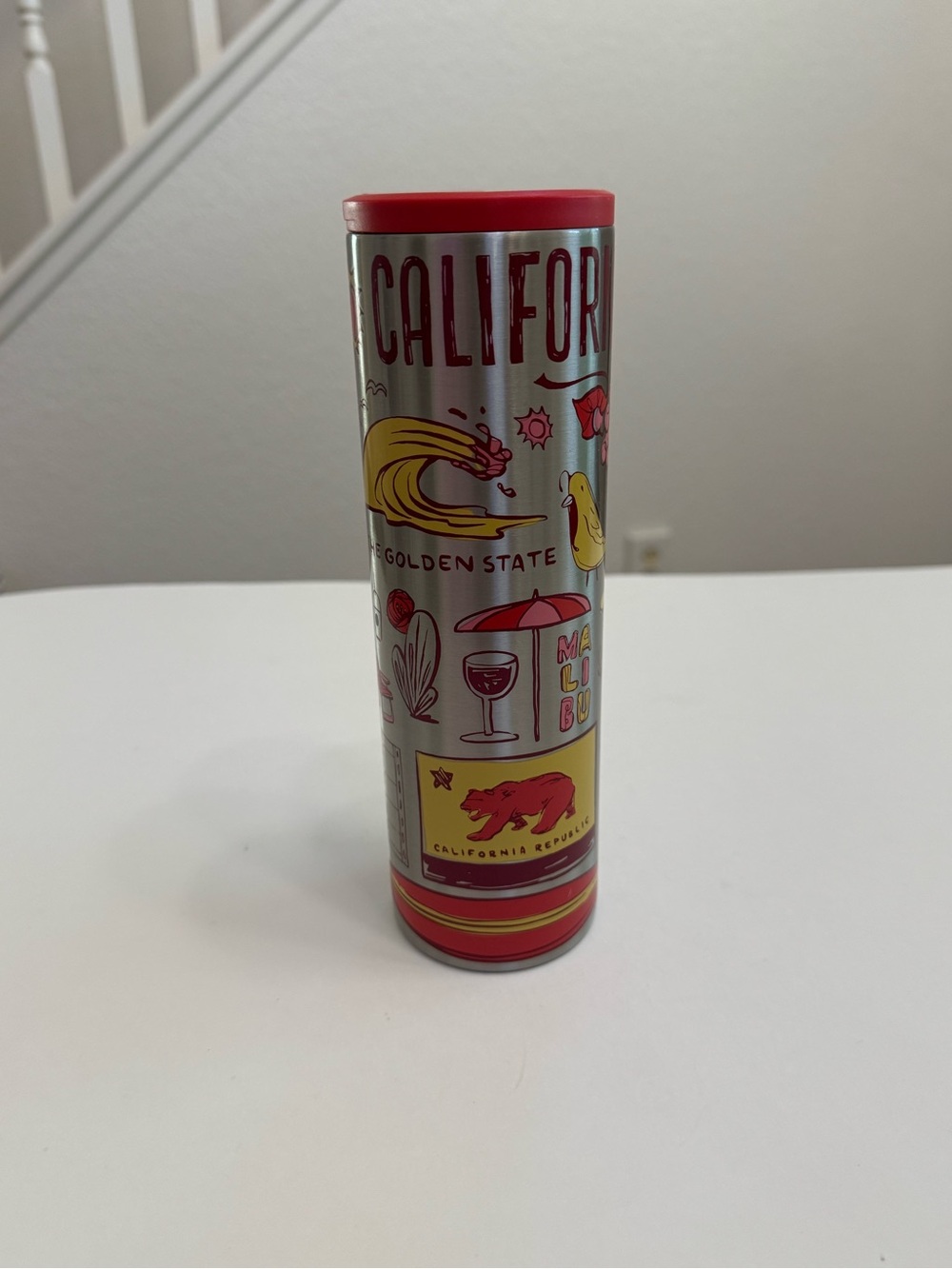 Starbucks California Been There 16 Ounce Steel Tumbler